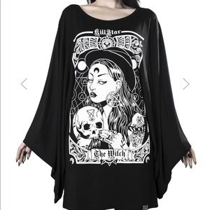 KILLSTAR The Witch kimono tunic dress